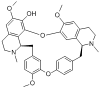 汉防己乙素,33889-68-8,结构式