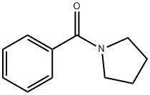 1-BENZOYLPYRROLIDINE Struktur