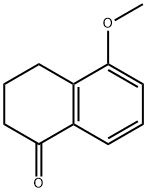 5-メトキシ-1-テトラロン 化学構造式
