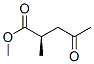 Pentanoic acid, 2-methyl-4-oxo-, methyl ester, (2R)- (9CI)|