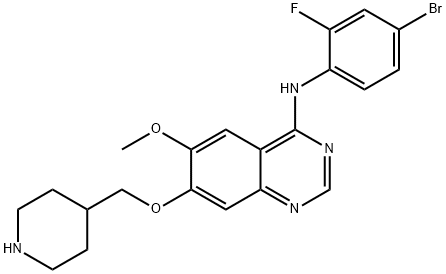 N-DeMethyl Vandetanib Structure