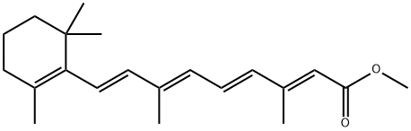 Retinoic acid, methyl ester Structure