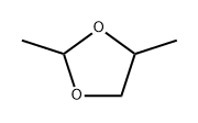 2,4-DIMETHYL, 1,3-DIOXALONE Struktur
