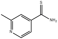 2-メチルチオイソニコチンアミド 化学構造式