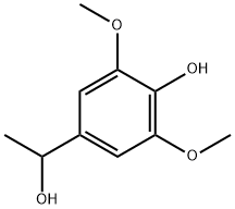 4-(1-羟乙基)-2,6-二甲氧基苯酚, 33900-62-8, 结构式