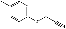 4-METHYLPHENOXYACETONITRILE Structure