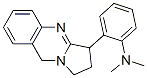 N,N-ジメチル-2-(1,2,3,9-テトラヒドロピロロ[2,1-b]キナゾリン-3-イル)ベンゼンアミン 化学構造式