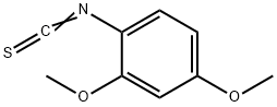 2,4-二甲氧基苯基异硫氰酸酯,33904-03-9,结构式