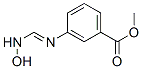 Benzoic acid, 3-[[(hydroxyamino)methylene]amino]-, methyl ester (9CI) Structure