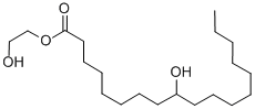 乙二醇羟基硬脂酸酯,33907-46-9,结构式