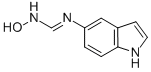 Methanimidamide, N-hydroxy-N-1H-indol-5-yl- (9CI) 结构式