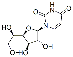 2,4(1H,3H)-Pyrimidinedione, 1-.beta.-D-glucofuranosyl- 结构式