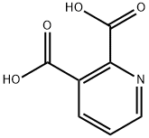 2,3-Pyridinedicarboxylic acid Structure