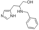 2-(ベンジルアミノ)-3-(1H-イミダゾール-5-イル)プロパン-1-オール 化学構造式