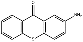 2-アミノ-9H-チオキサンテン-9-オン 化学構造式