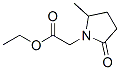 1-Pyrrolidineacetic acid, 2-methyl-5-oxo-, ethyl ester Structure
