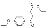 ETHYL 4-(4-ETHOXYPHENYL)-4-OXOBUTYRATE Structure