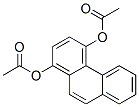 1,4-Diacetoxyphenanthrene Structure