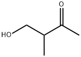 1-ヒドロキシ-2-メチル-3-ブタノン 化学構造式