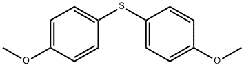 1-メトキシ-4-(4-メトキシフェニルチオ)ベンゼン 化学構造式