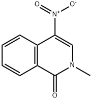 2-Methyl-4-nitroisoquinolin-1(2H)-one Structure