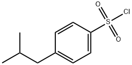 Benzenesulfonyl chloride, 4-(2-methylpropyl)- (9CI) Structure