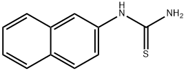 1-(2-naphthyl)-2-thiourea Structure