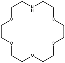 1,4,7,10,13-PENTAOXA-16-AZACYCLOOCTADECANE Struktur