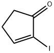 2-IODOCYCLOPENT-2-EN-1-ONE 结构式