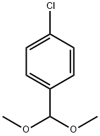 4-CHLOROBENZALDEHYDE DIMETHYL ACETAL  9& Struktur