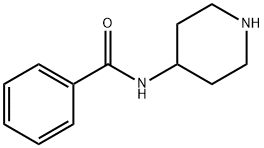 4-ベンズアミドピペリジン水和物 化学構造式