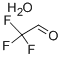 トリフルオロアセトアルデヒド一水和物 (約75%水溶液) 化学構造式