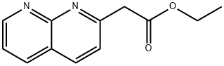 2-(1,8-萘啶-2-基)乙酸乙酯,339536-82-2,结构式