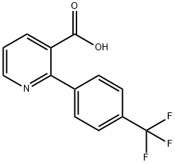 2-(4-TRIFLUOROMETHYLPHENYL)NICOTINIC ACID|2-(4-(三氟甲基)苯基)烟酸