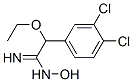 2-(3,4-Dichlorophenyl)-2-ethoxy-N1-hydroxyacetamidine Structure