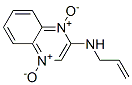 2-Quinoxalinamine, N-2-propenyl-, 1,4-dioxide (9CI) 化学構造式