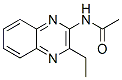 Acetamide, N-(3-ethyl-2-quinoxalinyl)- (9CI) Structure
