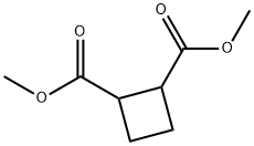 シクロブタン-1,2-ジカルボン酸ジメチル 化学構造式