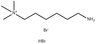 6-氨基-N，N，N-三甲基-1-己酮最小溴化物氢溴化物, 33968-67-1, 结构式
