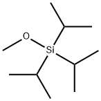 トリイソプロピルメトキシシラン 化学構造式
