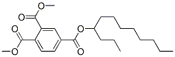 1,2,4-Benzenetricarboxylic acid 4-dodecyl 1,2-dimethyl ester 结构式