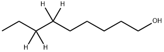 1-壬醇-D4, 33975-46-1, 结构式