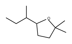 2,2-Dimethyl-5-(1-methylpropyl)tetrahydrofuran 结构式