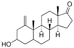 3-hydroxy-1-methyleneandrostan-17-one 化学構造式