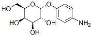 p-aminophenyl-alpha-D-galactopyranoside Struktur