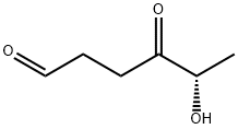 2,3,6-Trideoxy-L-glycero-4-hexosulose 结构式