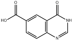 1,4-二氢-4-氧代喹唑啉-6-羧酸, 33986-75-3, 结构式