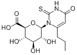 Propylthiouracil N-b-D-Glucuronide Struktur
