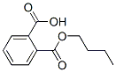 2-butoxycarbonylbenzoic acid,34-74-2,结构式