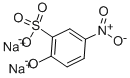 2-ソジオオキシ-5-ニトロベンゼンスルホン酸ナトリウム 化学構造式